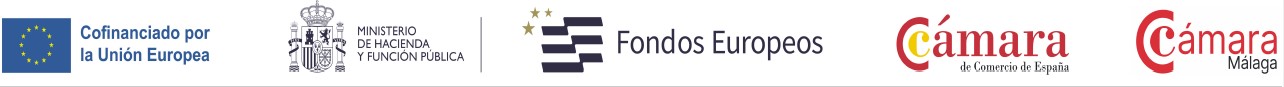 Logos Fondos Europeos y Cámara de Comercio